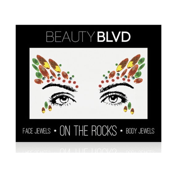 BeautyBLVD On The Rocks - Face & Body Jewels | All-in-One Jewelry Pieces | Great for Festivals & Parties