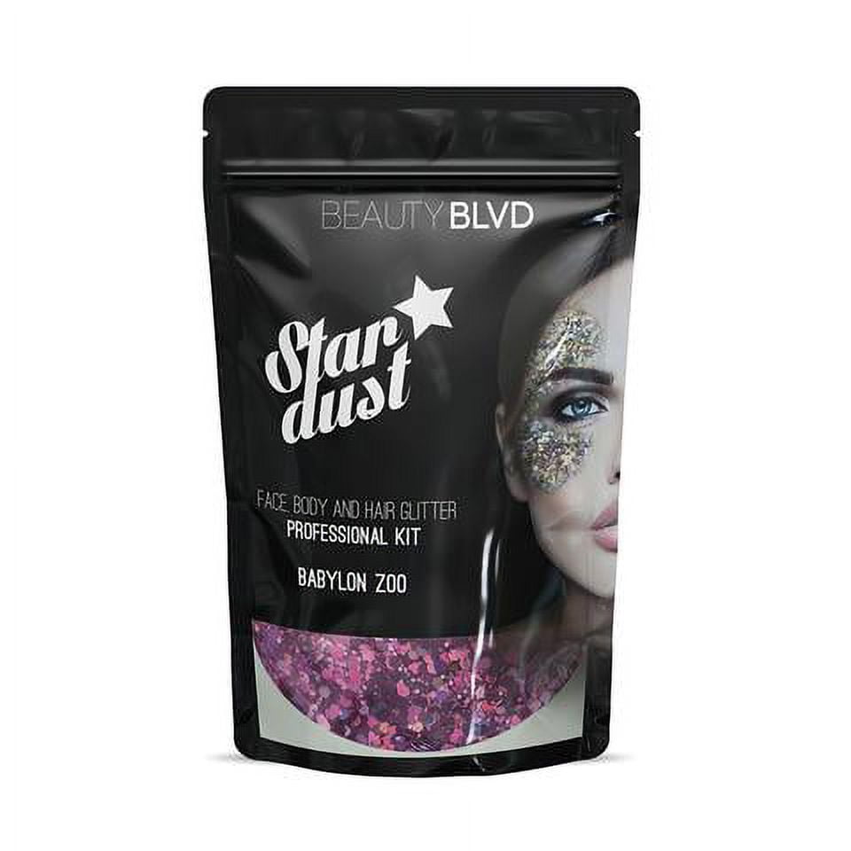 BeautyBLVD Stardust - Face, Body & Hair Glitter Pro Bag | Great for Festivals & Parties | Cosmetic Glitter | Cruelty Free