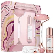 BeautyBio Rose Quartz + Radiance Set Brazilian Rose Quartz-Roller + Radiance Face Oil, 1 ct.