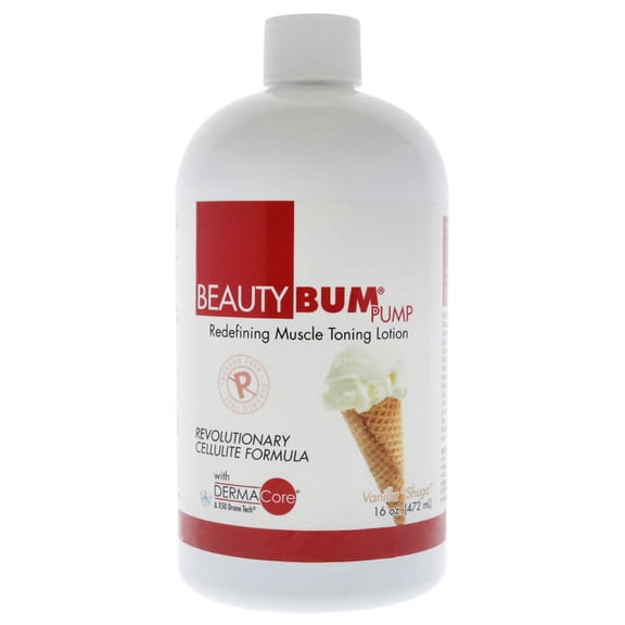 BeautyFit BeautyBum Pump Redefining Muscle Toning Lotion - Vanilla Shuga 16 oz