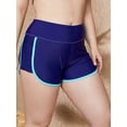 thumbnail image 1 of BeautyIn Blue Hight Waisted Swim Shorts Plus Size Large Board Shorts, 1 of 6