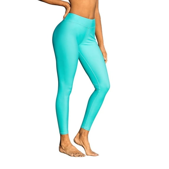 ANFERRY Women's Swimming Pants UPF 50+ High Waisted Swim Leggings Swim Tights