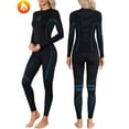 thumbnail image 1 of ANFERRY Womens Thermal Long Underwear 2 Piece Set Crew Neck Seamless Base Layers Sweat Wicking Cold Weather Warm Outfit Sets, 1 of 10