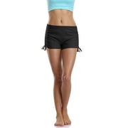 BeautyIn Women's Swim Shorts High Waist Boyshorts Bikini Bottom