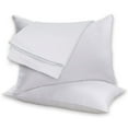 thumbnail image 1 of BeautySleep 2 Pack Feather Cotton Pillow Set, 1 of 3