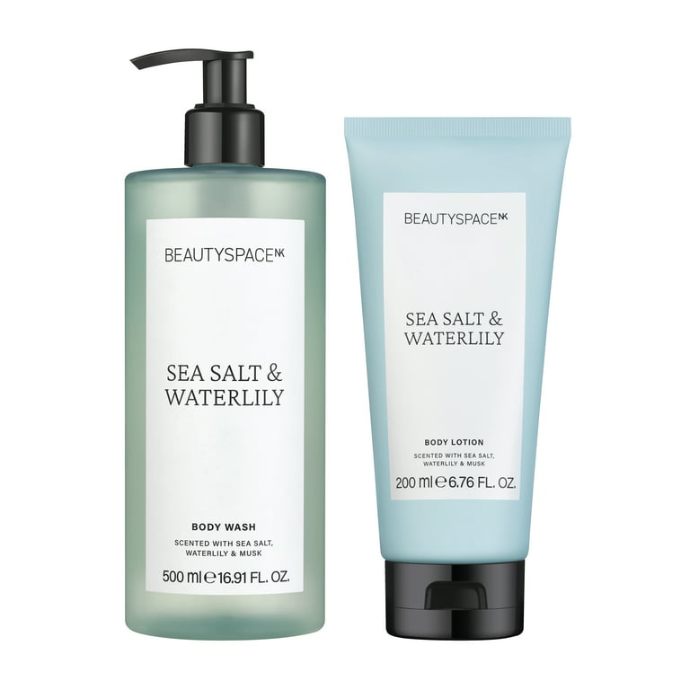 BeautySpaceNK Body Wash Soap & Lotion Gift Set Duo for Men and