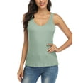 thumbnail image 1 of Beautyin Camisole for Women Slim-Fit V-Neck Soft Undershirt, 1 of 6