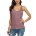 thumbnail image 1 of Beautyin Camisole for Women Slim-Fit V-Neck Soft Undershirt, 1 of 6