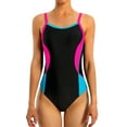 thumbnail image 1 of Beautyin Womens Swimsuit One Piece Athletic Backless Bikini Monokini, 1 of 6