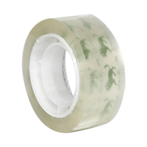 Beautynvta 1 Rolls Transparent Tape Refills Rolls, Clear Stationery Small Tape, Width 1.8cm, 2 Inch Core Gift Wrapping Tape for Office, Home, L