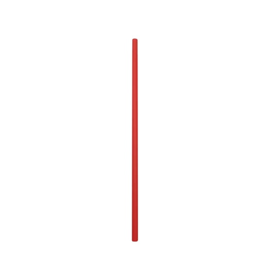 Beautynvta 100 Pcs Red Straws, Disposable Red and White Straws, Biodegradable Red Paper Striped Straws for Drinking, Cocktail, Decoration, Party