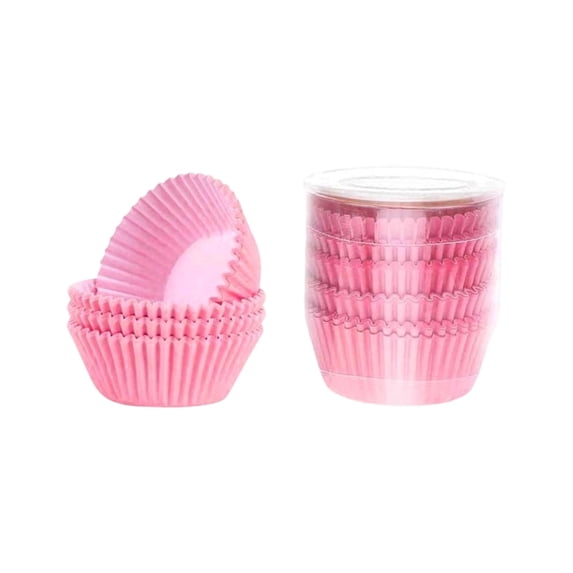 Beautynvta 100Pcs Cupcake Liners for Baking, Natural, Food-grade Cupcake Wrapper, Greaseproof Parchment Muffin Liners, Blue
