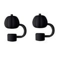 thumbnail image 1 of Beautynvta 2 Pcs Halloween Straw Covers for Cup 40oz/30oz Tumbler, 10mm Reusable Pumpkin Drinking Straw Topper Accessories for Halloween Party, 1 of 6