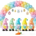 thumbnail image 1 of Beautynvta 20 Pcs Easter Mini Gnome Figures, PVC Tiny Gnome Rabbit Figurines for Gifts, Small Gnomes to Hide and Seek for Spring Easter Wedding Party Gift, 1 of 7