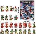 thumbnail image 1 of Beautynvta 2025 Christmas Dragon Advent Calendar, 24 Day Countdown Calendar with 24 Pcs 2D Acrylic Dragon Pendants, Christmas Tree Ornaments, Christmas Gifts for Adults Teens, 1 of 1