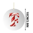 thumbnail image 1 of Beautynvta 26 Initial Letter Ornaments Christmas Tree Decoration, 3.9'' Acrylic Round Christmas Candy Letter Pendant, Personalized Gifts Christmas Alphabet Hanging Ornaments for Xmas Decor, F, 1 of 5