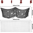 thumbnail image 1 of Beautynvta 30''x72'' Halloween Creepy Cloth, Large Halloween Spooky Cloth Fabric Gauze Cheese Cloth for Indoor Outdoor Scary House Halloween Party Supplies Decoration, 1 of 2
