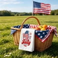 thumbnail image 1 of Beautynvta 4th of July Kitchen Towels, American Flag Patriotic Hand Towel, Red White Blue Memorial Day Dishcloth Tea Towels for Independence Day Home Decor, 23.6x15.7 Inch, 1 of 6