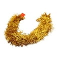 thumbnail image 1 of Beautynvta 5.91 Ft Christmas Tinsel Garland, Metallic Twist Garland Hanging Garland Ornaments for Christmas Tree, Birthday Party, Indoor and Outdoor Disco Party Supplies, Gold, 1 of 3