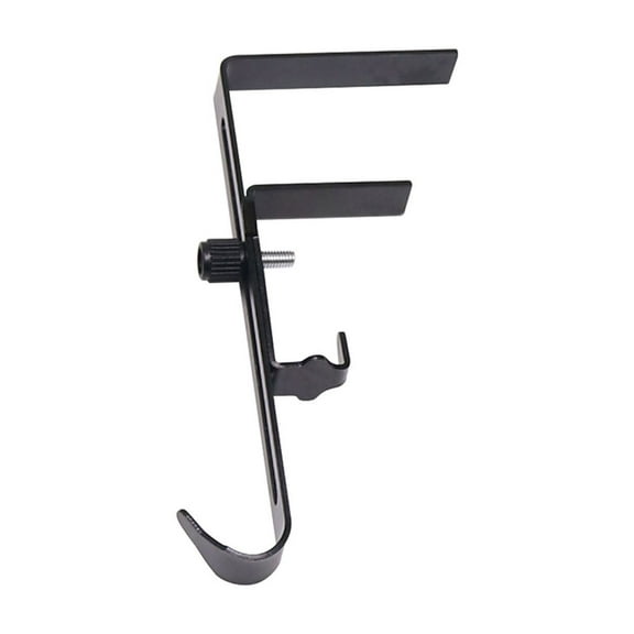 Beautynvta 6 Pcs 2 in 1 Garland and Stocking Mantel Holders, Adjustable Fireplace Stocking and Garland Hanger, Mantle Hangers for Garland, Christmas Stocking Hook