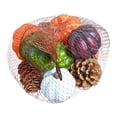 thumbnail image 1 of Beautynvta 6 Pcs Artificial Pumpkins Fall Decorations, Mini Small Fake Pumpkin, Faux Foam Vegetables Pumpkin Model Set for Halloween Thanksgiving Home Table Decor, 1 of 6