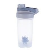 Beautynvta 700 ML Protein Shaker Bottle, Protein Shaker Bottle with Mixer Agitators, Blender Shaker Bottle for Gym & Outdoor Sports, Dishwasher Safe, Gray