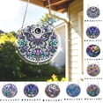 thumbnail image 1 of Beautynvta Acrylic Puzzle Suncatcher Window Hanging, 83 Pieces Sun Catcher Acrylic Puzzles, DIY Suncatchers Puzzles, Home & Garden Decor, 7.9'', (Butterfly Flowers), 1 of 9