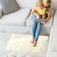 thumbnail image 1 of Beautynvta Area Rugs for Bedroom Living Room, Soft Plush Carpet, 19.7''x31.5'' Indoor Rectangle Floor Rug for Dorms, Nursery Rooms, Home Decor, Beige, 1 of 2