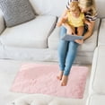 thumbnail image 1 of Beautynvta Area Rugs for Bedroom Living Room, Soft Plush Carpet, 19.7''x31.5'' Indoor Rectangle Floor Rug for Dorms, Nursery Rooms, Home Decor, Pink, 1 of 2