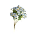 thumbnail image 1 of Beautynvta Artificial Daisy Flower, 13'' Blue Fake Daisies Flowers Realistic Faux Silk Tiny Daisy Bouquet for Home Garden Vase Wedding DIY Home Party Decor, 1 of 6