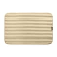 thumbnail image 1 of Beautynvta Bath Rug Mat, Super Absorbent Quick Drying Bath Mats for Bathroom, Soft Non Slip Washable Bathroom Floor Mats, Stripe Mats, 15.7x23.6 In, Khaki, 1 of 6