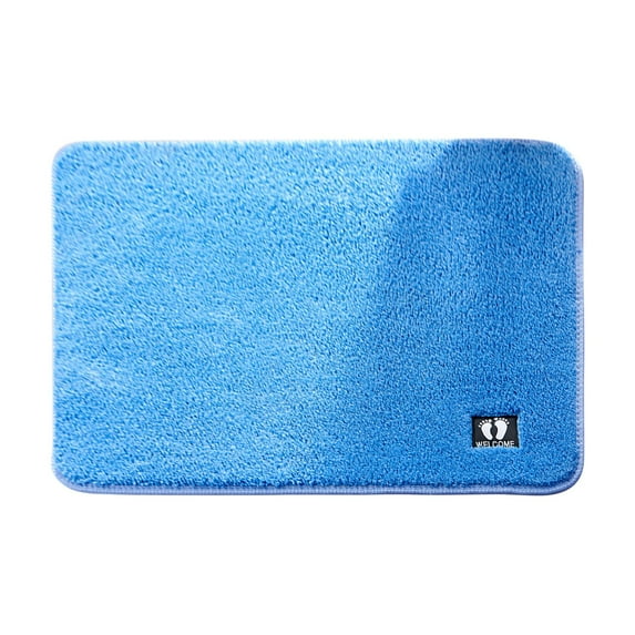 Beautynvta Bath Rug Mat, Thick Soft Absorbent Bath Mat, Quick Dry Microfiber Floor Mat, Non-Slip Plush Washable Shower Floor Rugs, for Living Room Bedroom Kitchen, 15.7''x23.6''