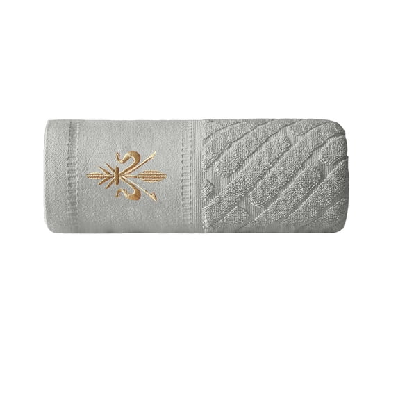 Beautynvta Bathroom Hand Towel, Cotton Decorative Kitchen Hand Towel, Striped Hand Towels, Thicked Soft Absorbent Quick Drying Bath Towel for Hotel, Bathroom, Shower, Spa, 29''x13.4''