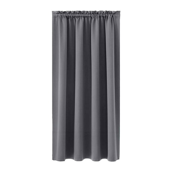 Beautynvta Bedroom Blackout Curtains, Energy Saving Thermal Insulated Curtains for Bedroom and Kitchen, Rod Pocket Drapes for Bathroom Window, 41.7x53.9 In, Gray