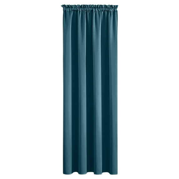 Beautynvta Blackout Curtains, Rod Pocket Room Darkening Curtains for Bedroom, Energy Saving Insulated Thermal Drapes for Living Room, 52''x63''