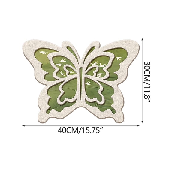 Beautynvta Butterfly Shaped Bath Mat, Diatomite Bath Mat, Super Absorbent Quick Dry Non-Slip Bathroom Mat, Floor Rug for Bathtub, Shower Room, Sink, 11.8''x15.7''