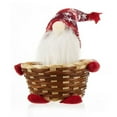 thumbnail image 1 of Beautynvta Christmas Candy Storage Basket, Gnome Fruit Basket Woven Holder Servers, Faceless Doll Decorative Candy Basket for Christmas Holiday Table Party Gift Decoration, 1 of 5