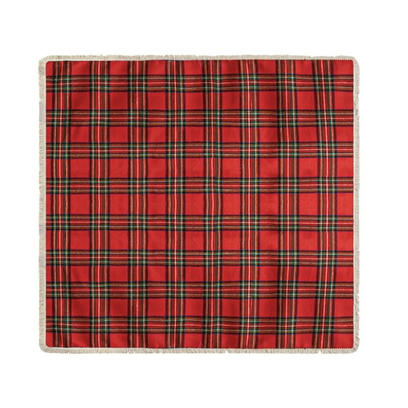 Beautynvta Christmas Couch Cover, Christmas Plaid Sofa Cover for 3 Cushion Couch, Sofa Warm Sofa Blanket, Multi-Purpose Non-Slip Full Cover Farmhouse Couch Protector, 5.91x7.55 Ft