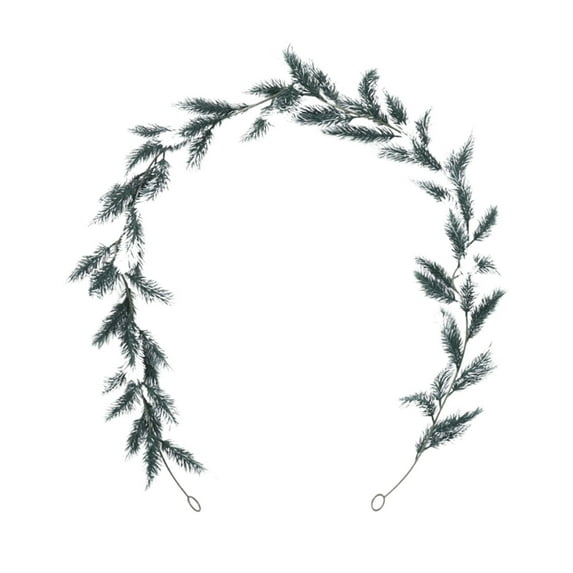 Beautynvta Christmas Garlands, 70.8'' Artificial Norfolk Pine Garlands, Artificial Greenery Garland for Table, Mantle, Wall, Indoor, Outdoor Christmas Decorations