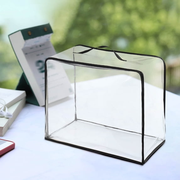 Beautynvta Clear Clothes Storage Bag, Plastic Blanket Storage Bag, Foldable Closet Organizer with Zipper, Closet Storage Containers for Bedding, Duvet, Comforter