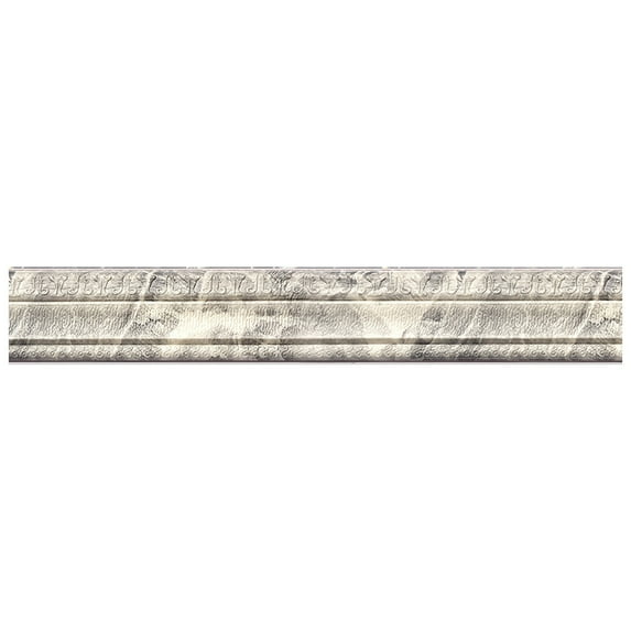 Beautynvta Adhesive Flexible Foam Molding Trim, Self Adhesive Trim Caulk Strip Peel and Stick Trim for Molding, Tile Edge, Ceiling, Wall Corner, Baseboard, Floor, 90.6" x 3.1"
