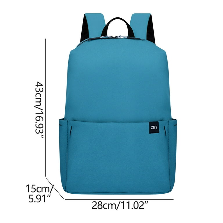 Beautynvta Backpack for School, Solid Color School Bag with Strong