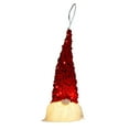 thumbnail image 1 of Beautynvta Christmas Gnome Pendant, Plush Faceless Gnomes Doll with LED Light and Sparkle Sequins Xmas Hanging Decoration, Christmas Hanging Ornaments for Holiday Party Decor, Red, 1 of 6
