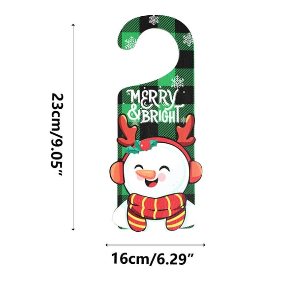 Beautynvta Christmas Hanging Ornament, Wooden Merry Christmas Sign Hanging Ornament, Christmas Tree Small Wooden Plaque Pendant for Christmas Tree Outdoor Decor