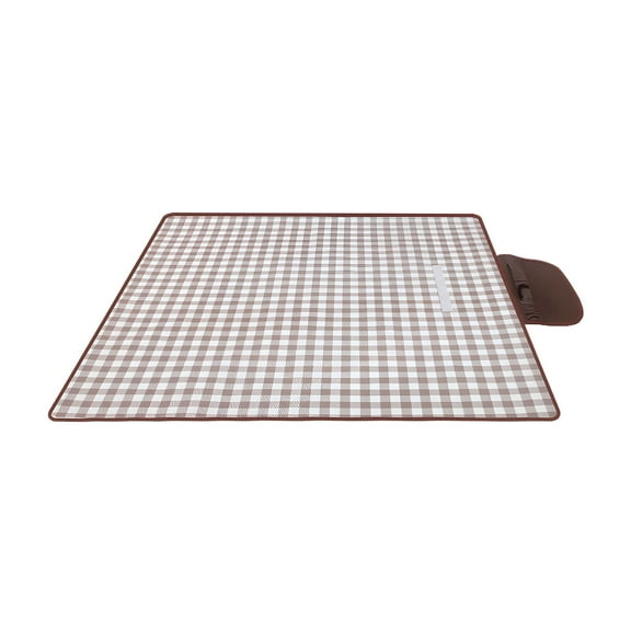 Beautynvta Picnic Blankets, Machine Washable Leaf Pattern Outdoor Camping Carpet, Foldable Lightweight Blanket for Beach Camping Hiking Park Patio, 39.4" x 59.1"