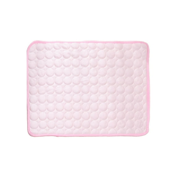 Beautynvta Summer Cooling Mat for Dogs Cats Pet, Summer Ice Pet Pad Sleep Cushion, Pet Self Cool Ice Blanket for Kennel Sofa Bed Floor Car Seats, 15.8" x 11.8", Pink