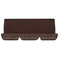thumbnail image 1 of Beautynvta Swing Cushion Covers, Double Replacement Outdoor Patio Seat Cover, Waterproof Swing Seat Protection Cover for Patio Garden Yard Porch Seat Furniture, 59" x 59", Brown, 1 of 7