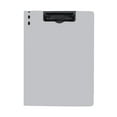 thumbnail image 1 of Beautynvta Clipboard Folder, A4 Foldable Clipboard with Horizontal Metal Clips, Letter Size Clip File Folder, File Cover Work Folder Clipboards, Light Blue, 1 of 8