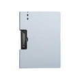 thumbnail image 1 of Beautynvta Clipboard Folder, A4 Foldable Clipboard with Vertical Metal Clips, File Cover Work Folder Clipboards, 9.2''x12.5'', Gray, 1 of 6