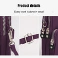 thumbnail image 1 of Beautynvta Crossbody Bag for Women, Lightweight Small Crossbody Bags, Phone Purses, Small Sling Bag, Hiking Backpack, Travel Pouch Shoulder Bag for Women, Purple, 1 of 7
